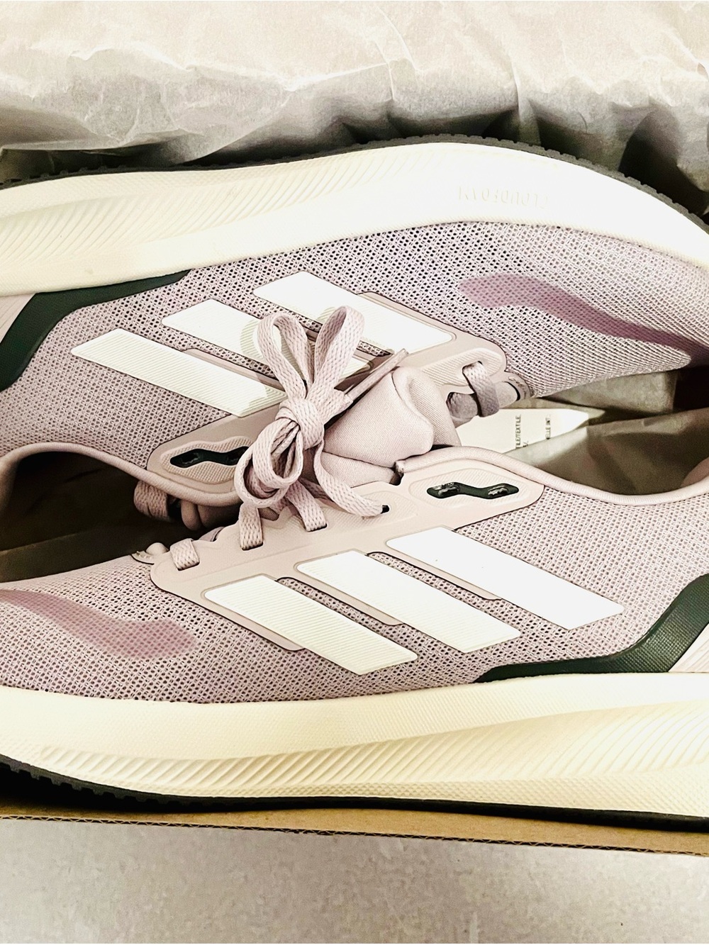 Brand New Adidas Lilac Cloud Foam Running Shoes